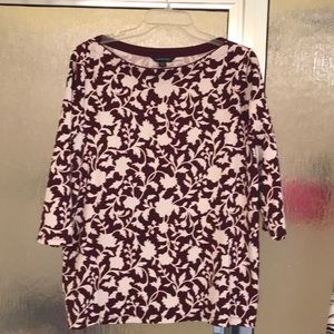 Land’s End knit blouse 2x